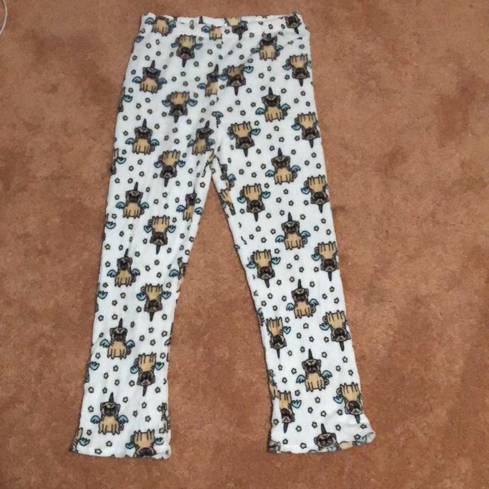 Women’s Pug Unicorn pajama pants